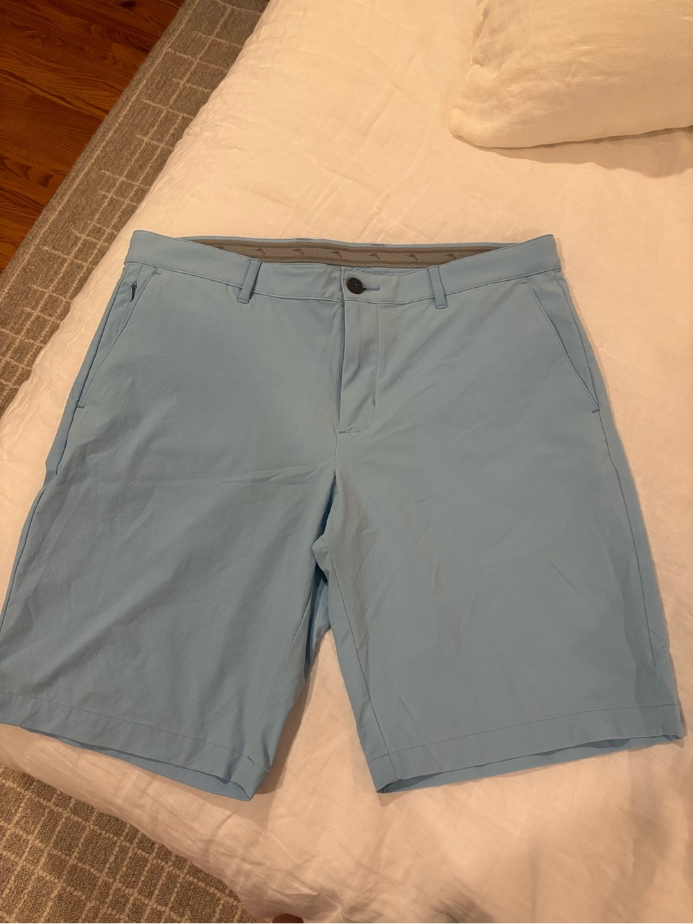 Tommy Bahama Light Blue Performance Shorts